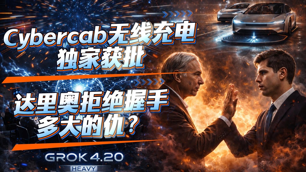 02/19｜Cybercab 获全球首个 UWB 豁免｜Grok 4.20 Heavy 上线 16 代理｜纳什维尔机场隧道 7-0 通过｜奔驰 1.5 亿电池召回｜Model 3 获年度最佳#马斯克