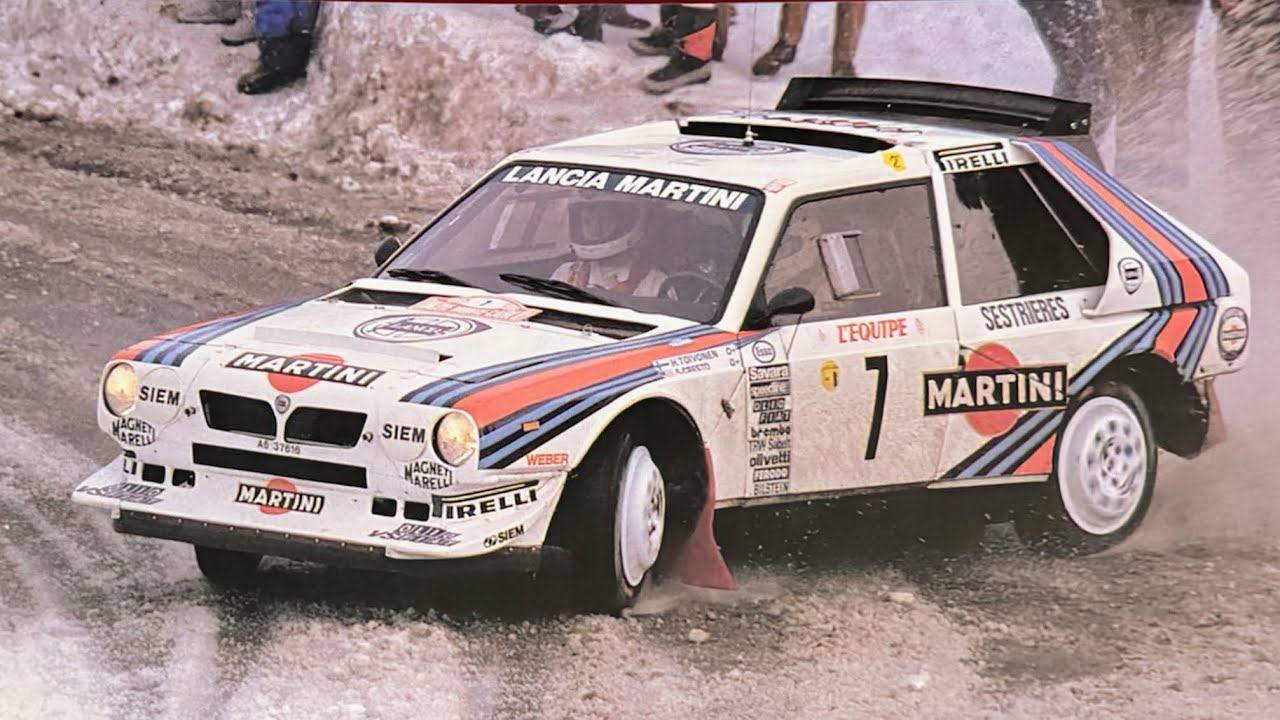Rally di Montecarlo 1986 - Highlights diretta televisiva p.s.1