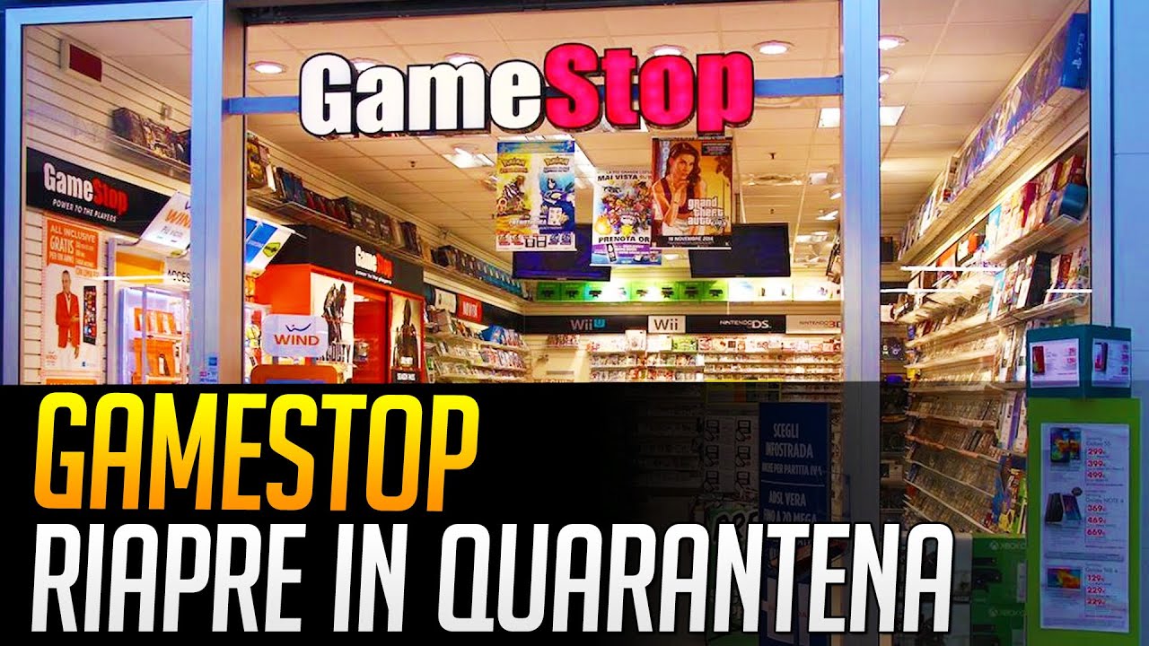 GameStop riapre i negozi durante la quarantena