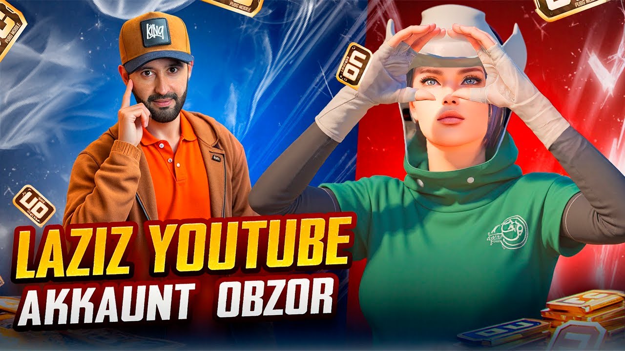 🤩LAZIZ YOUTUBE AKKAUNT OBZOR | 😱YANGI DANATER | #livern #pubgmobile #pubg #gaming #bgmi #rekkkkkk 