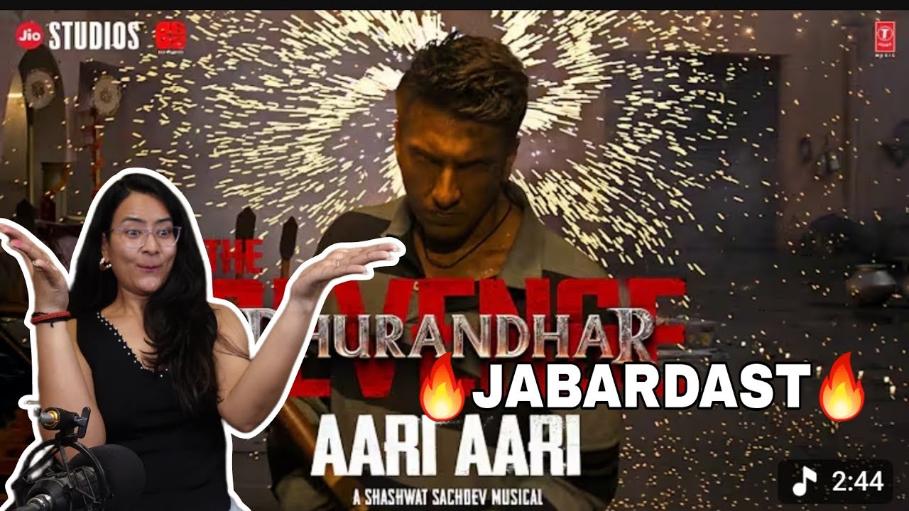 Dhurandhar The Revenge - AARI AARI Song Reaction | Ranveer Singh | Sadhana Reaction
