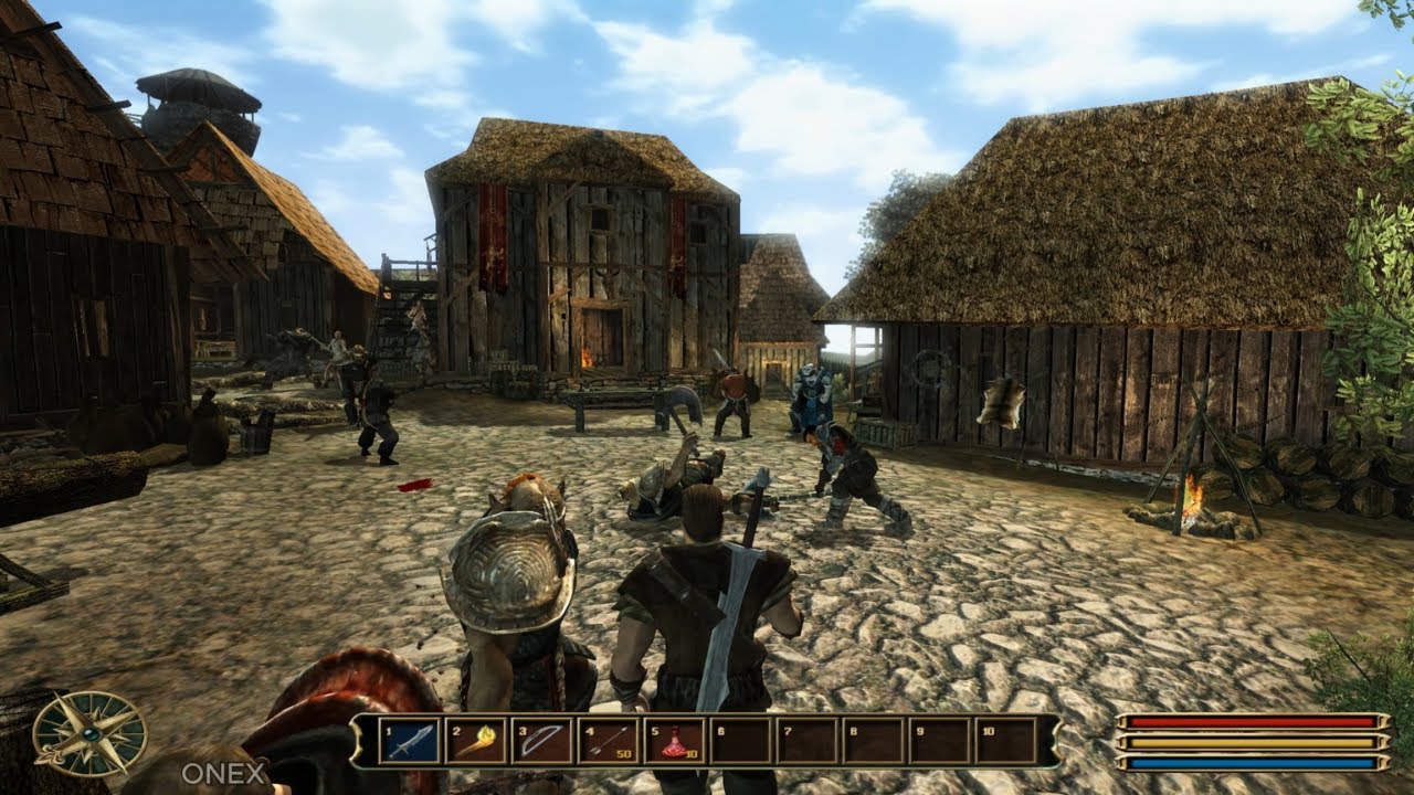 Gothic 3 (2006) - Gameplay [PC 4K 60FPS]