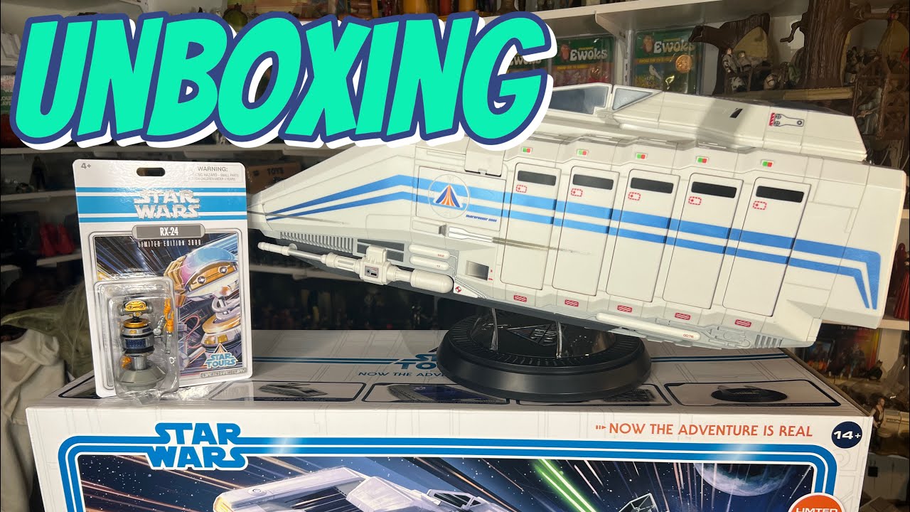 D23 Star Tours Starspeeder 3000 Unboxing And Review