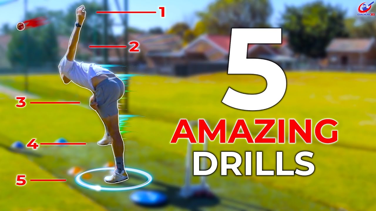 You HAVE to do these 5 Amazing FAST BOWLING DRILLS