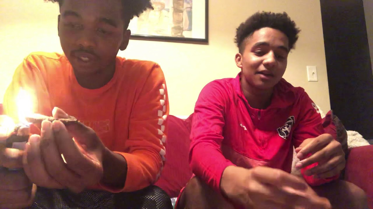 HOTBOXING THE LIVING ROOM WITH MY BROTHER🔥💨 ( He Gets High As Fuck )