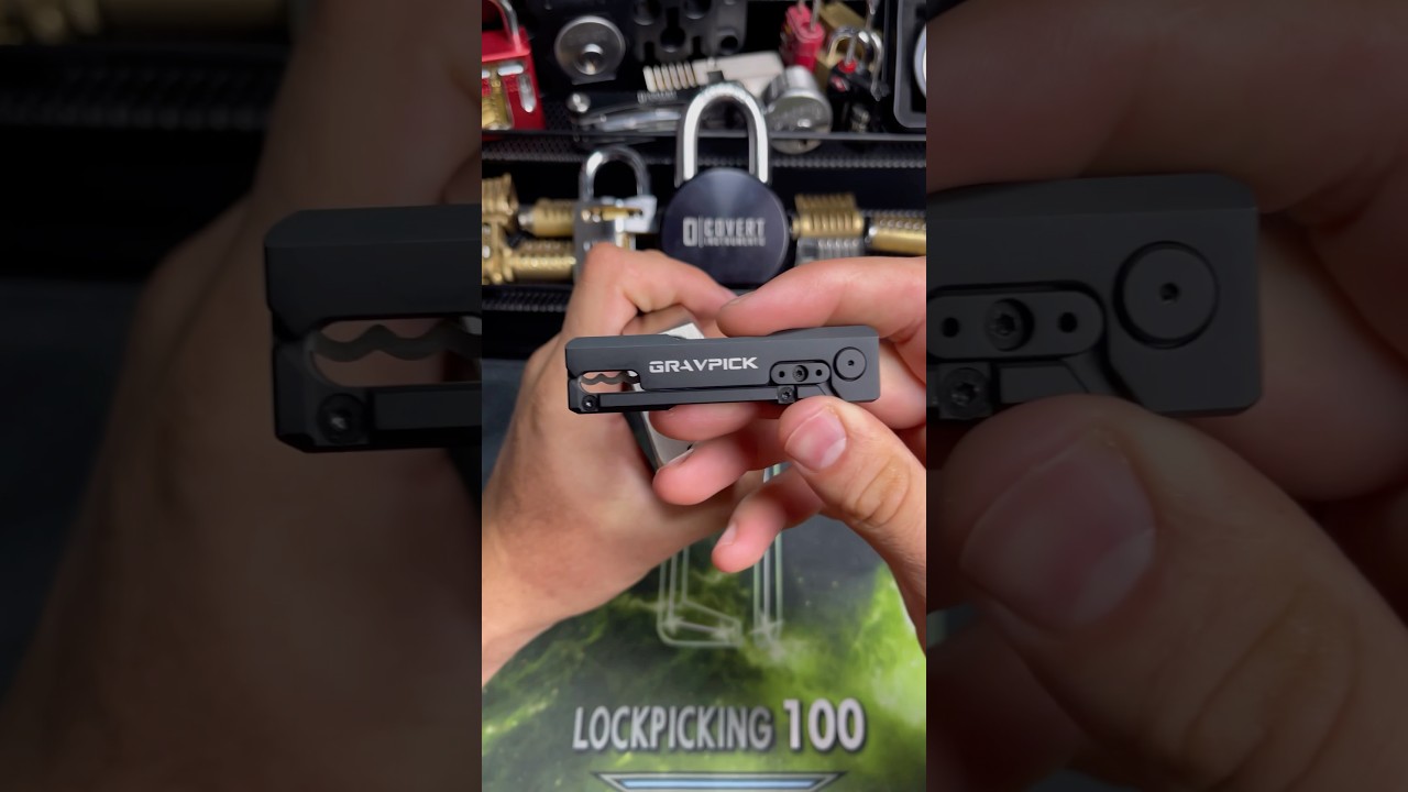 GRAV PICK by  ​⁠@CovertInstrumentsOfficial  #lockpicking #everydaycarry #locksport