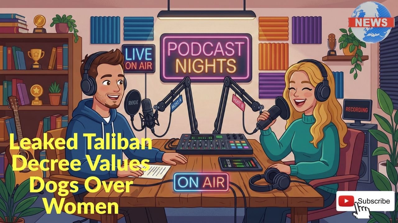 🚨 Leaked Taliban Decree Values Dogs Over Women? | Learn English Through Shocking News 📰💬| podcast