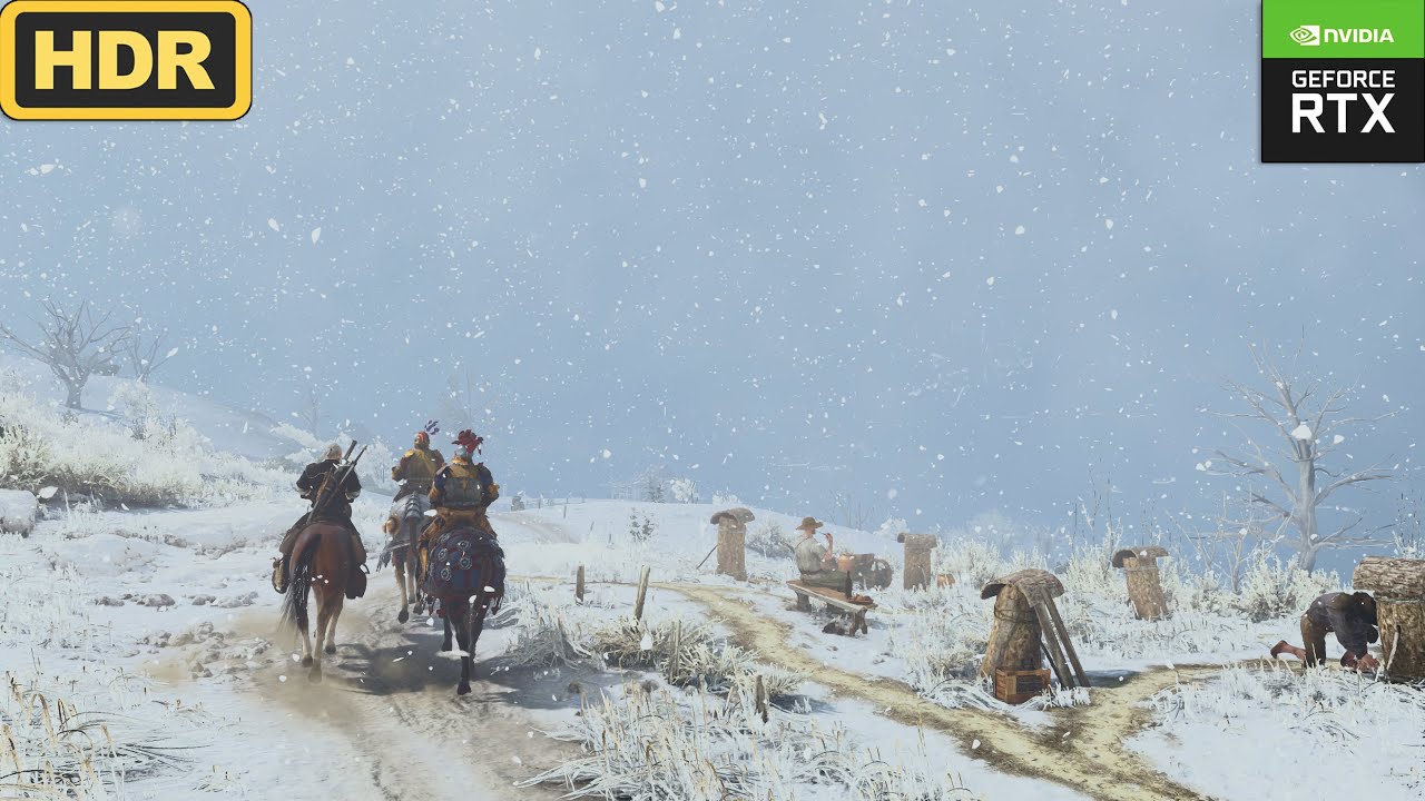 [1440p HDR] The Witcher 3 IceWine Mod Next Gen Gameplay With RTX & DLSS On