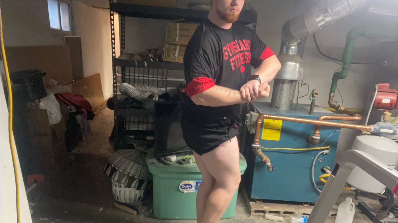 Leg day in the basement 