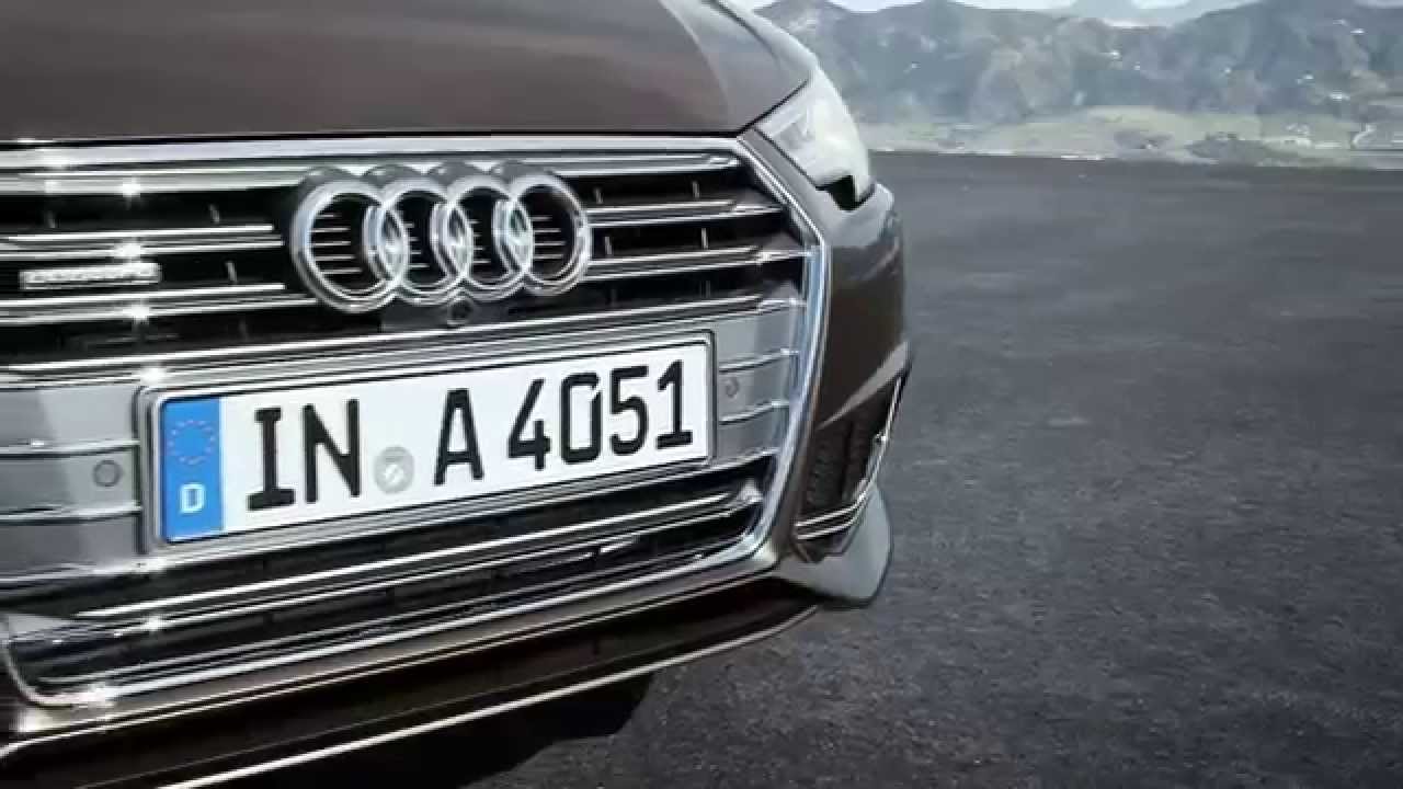 The new Audi A4 -  B&O sound system