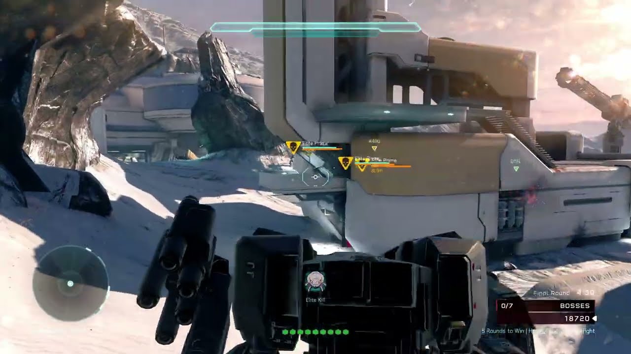 Halo 5 WFF on Stormbreak. Defense Then Oni Mantis Time.