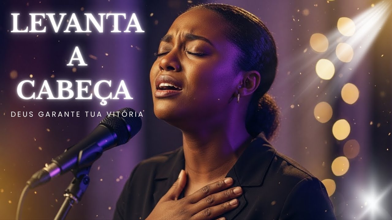 🔥MULHER, LEVANTA A CABEÇA – Deus garante tua vitória ✨ | Louvor inspirado em Aline Barros 🙏💖