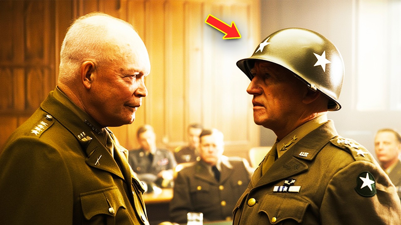 Lo que dijo Eisenhower al ver que los generales alemanes temían más a Patton que a Montgomery