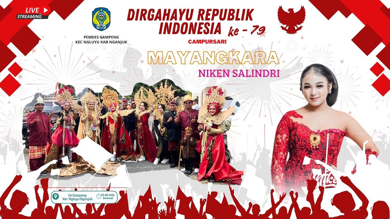 🔴 Live Campursari MAYANGKARA & NIKEN SALINDRI || PHBN DS GAMPENG NGLUYU  NGANJUK