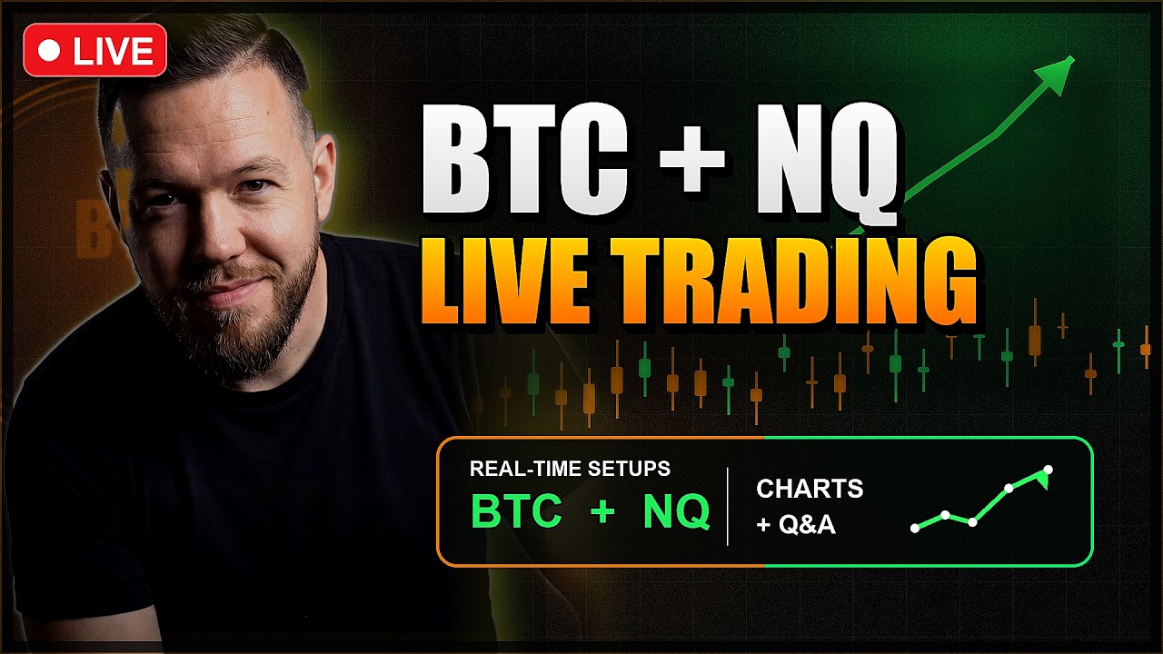 Watch me Make $900 Profit Trading Ethereum & NQ Live