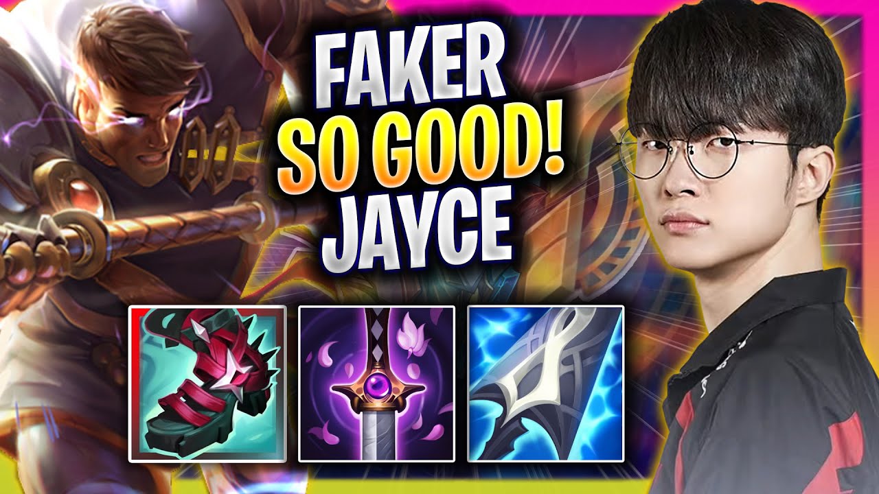 FAKER IS SO GOOD WITH JAYCE TOP! - T1 Faker Plays Jayce TOP vs Sion! | Season 2025