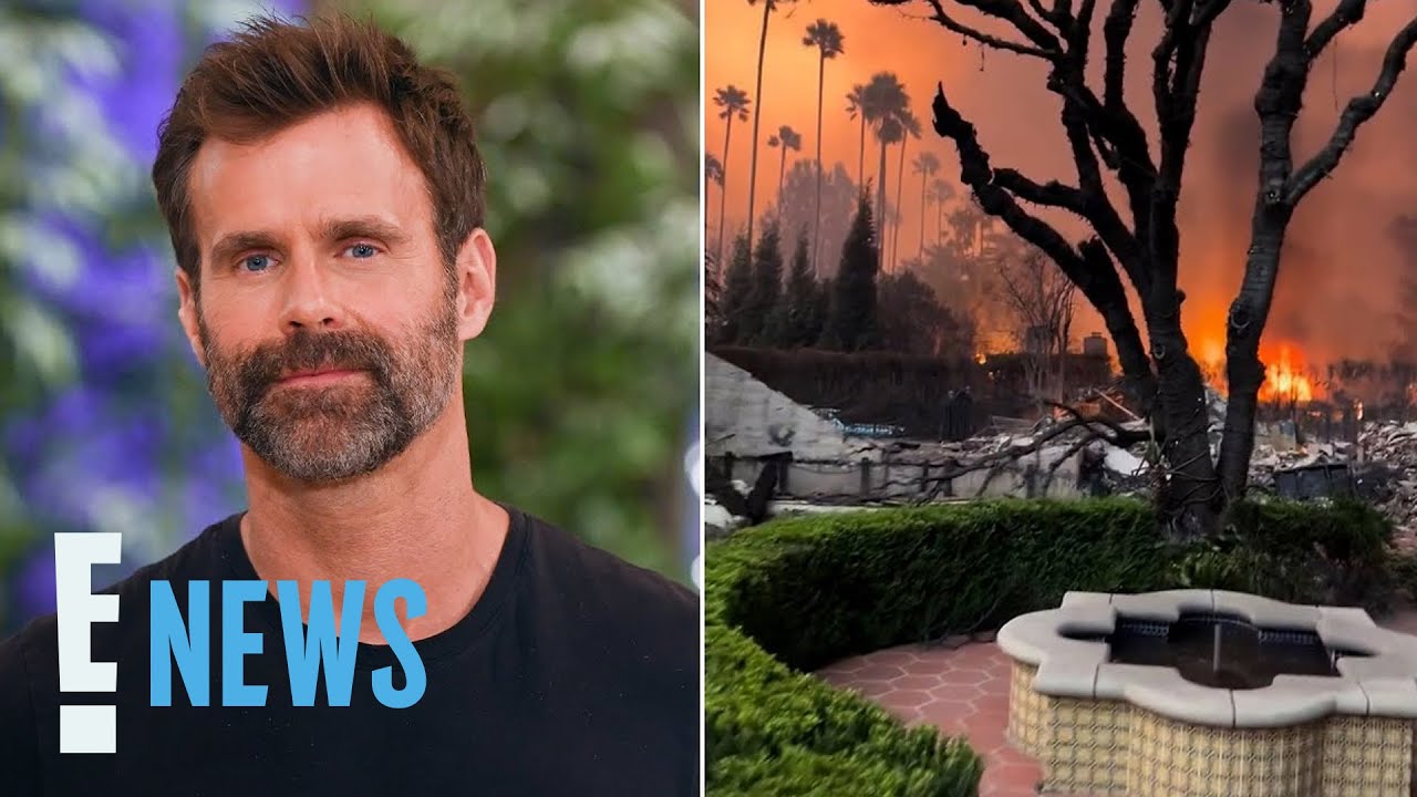 Cameron Mathison Shares DEVASTATING Video of Fire Destroying Home in Los Angeles | E! News