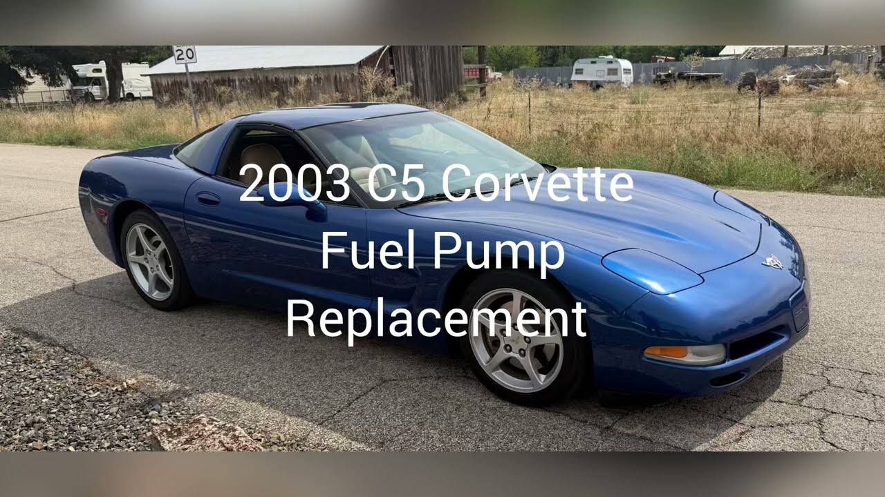 2003 C5 Corvette Fuel Pump Replacement
