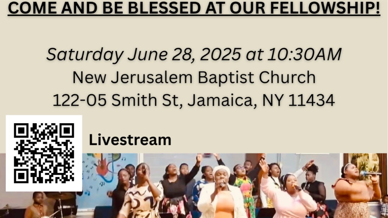 Gospel Temple Church Fellowship June 28, 2025