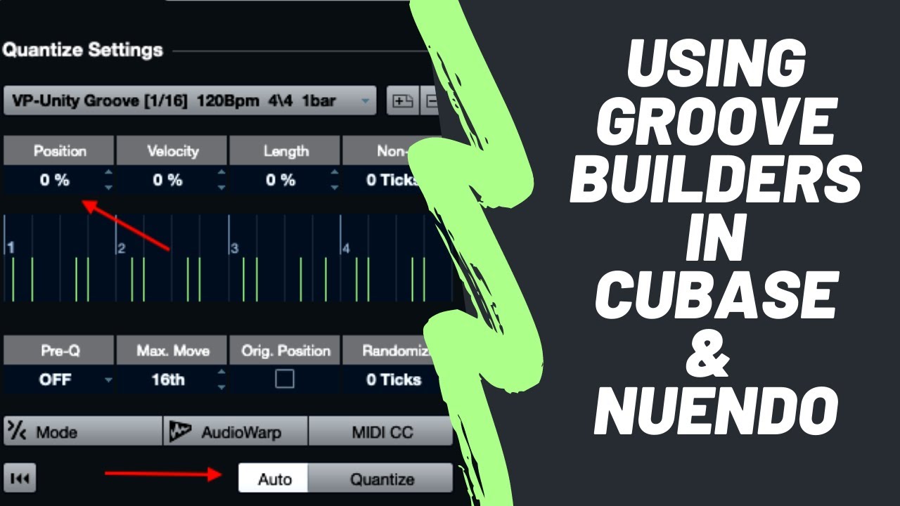 Tutorial - Using Groove Builders in Cubase Pro & Nuendo