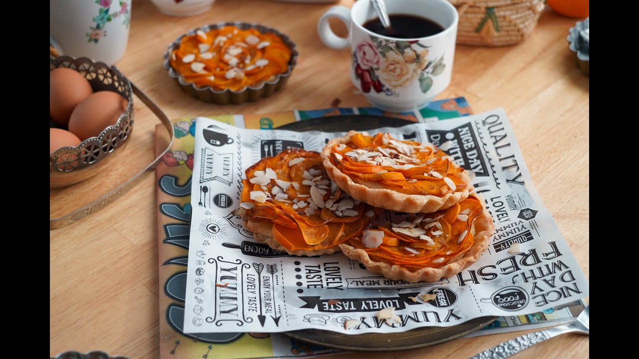 MEK Persimmon Frangipane Tartlets