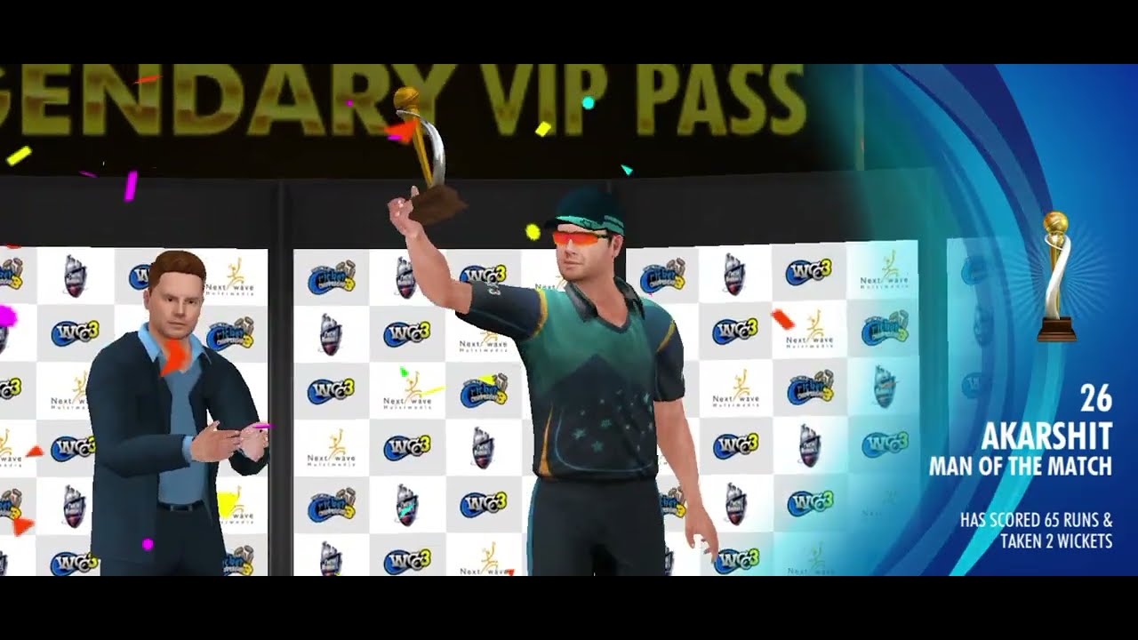 Back to back man of the match performance in wcc 3 career mode | rtx akarshit. #6