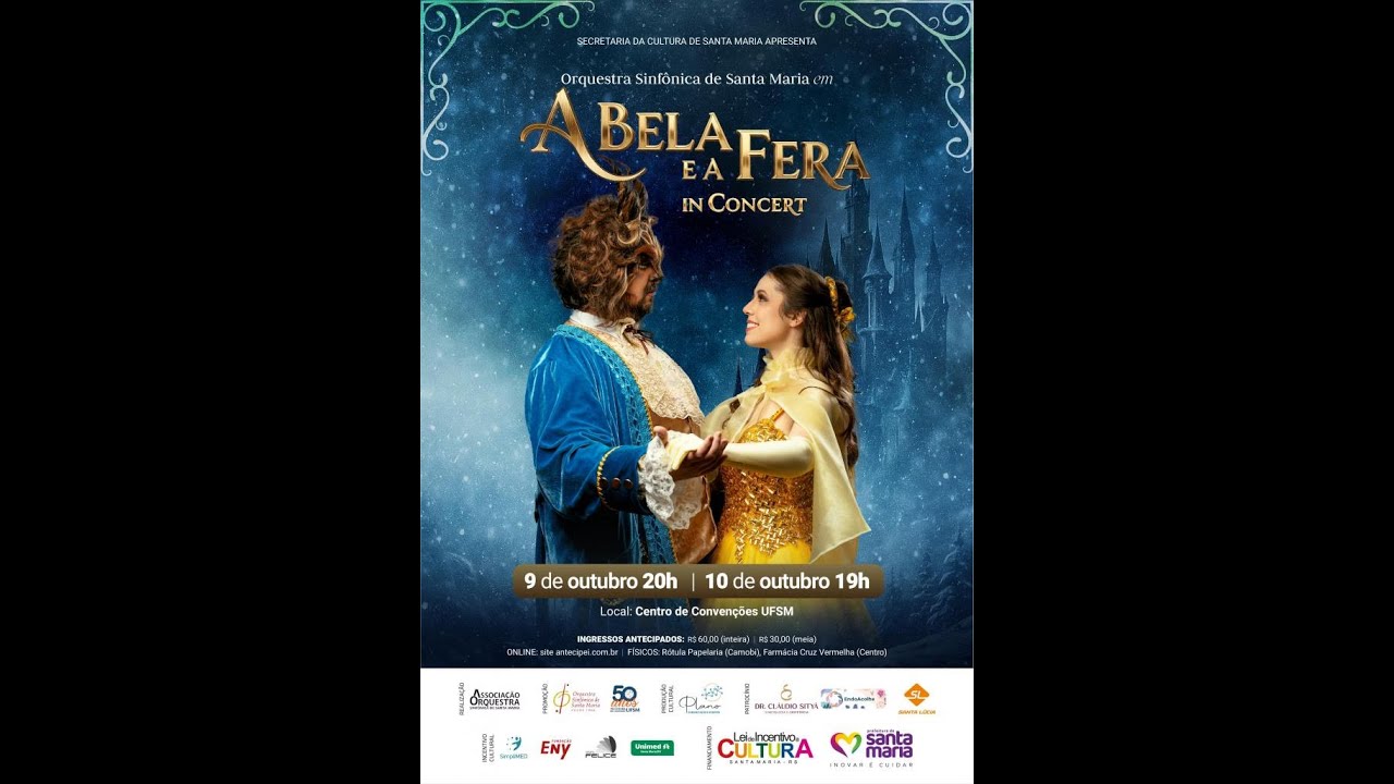 Orquestra Sinfônica de Santa Maria - A Bela e a Fera in Concert