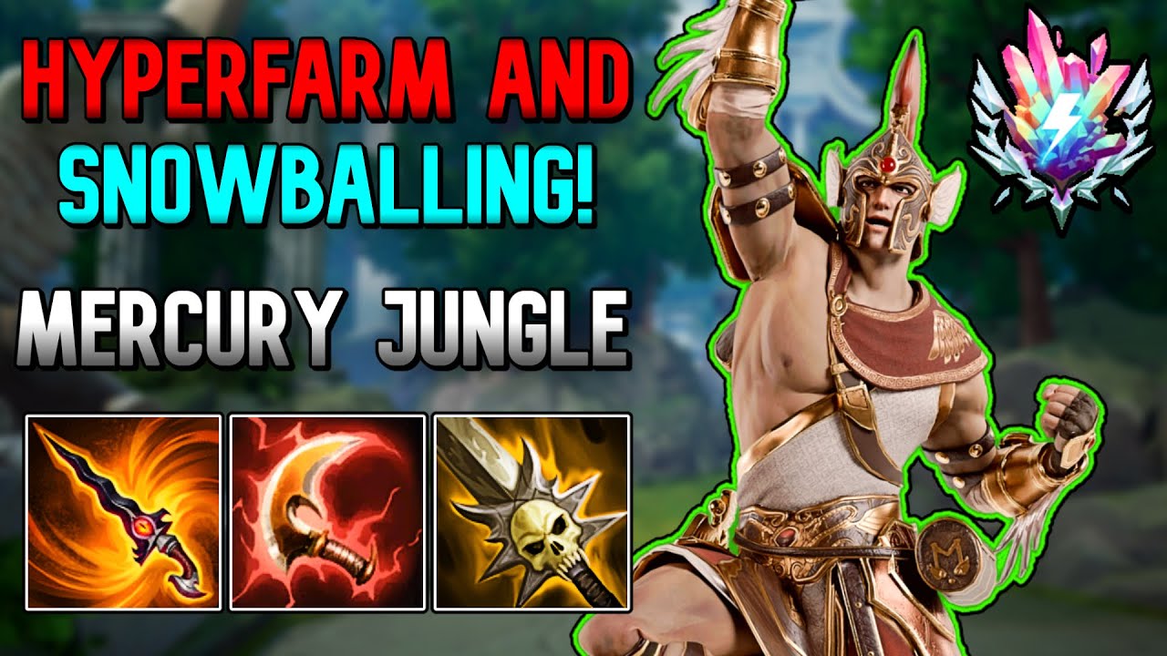 FASTEST LEVEL 20 IN SMITE 2! - Smite 2 Mercury Jungle Gameplay
