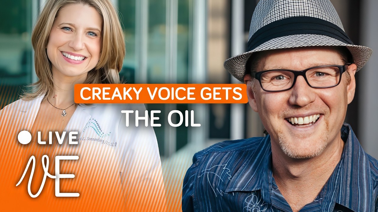 Creaky Voice Therapy: The Science Explained | Lori Formby Sonnenberg with #DrDan 🔴