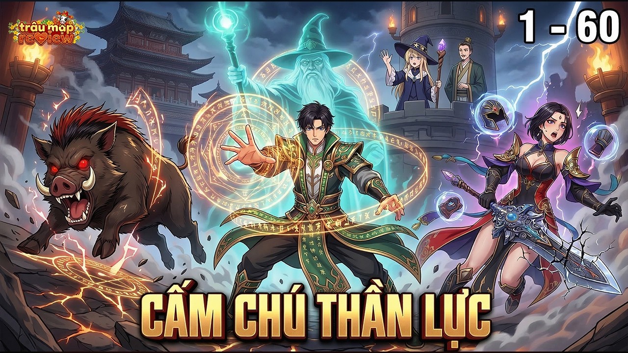 《C1 - 60》Thức Tỉnh Cấm Kỵ Pháp Sư: Một Chiêu Cấm Chú Bay Màu Cả Bản Đồ | Truyện 3D | Trâu Mặp Review