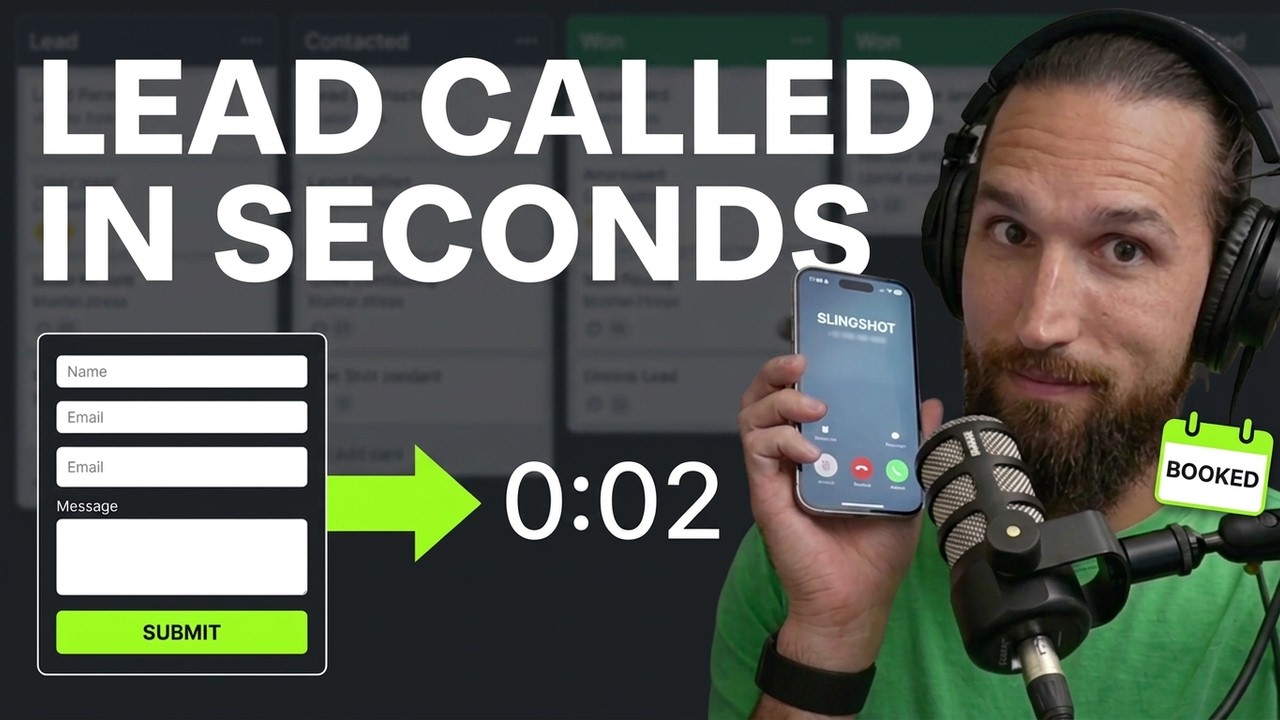 I Built an AI Agent That Calls and Books New Leads in Seconds