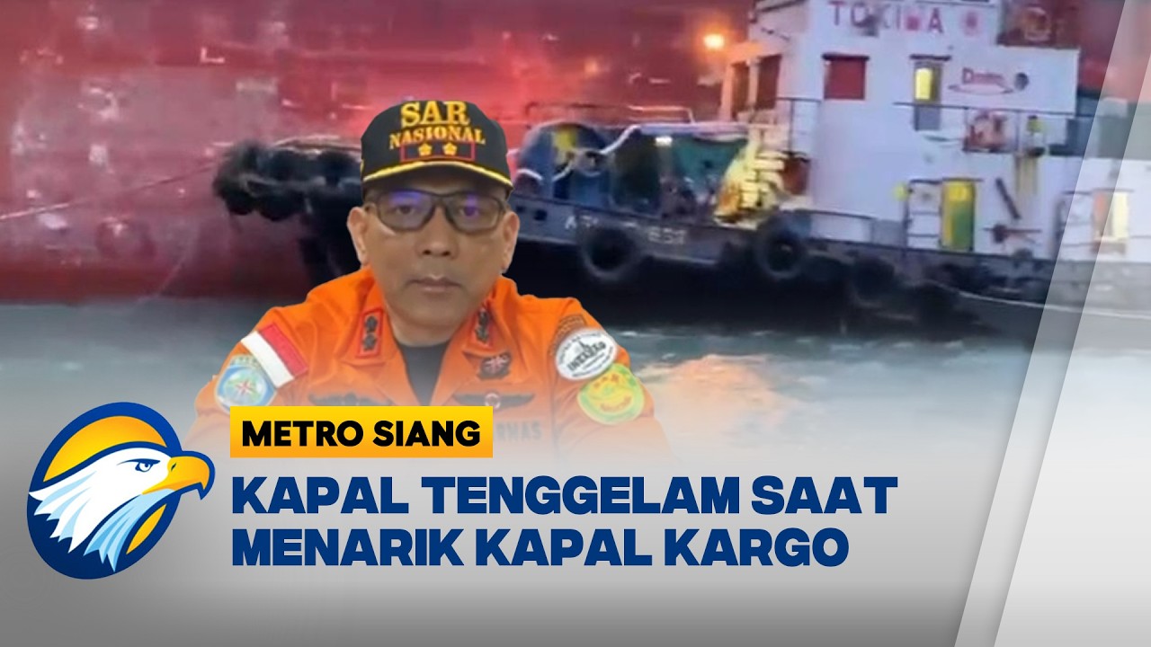 Kapal Tenggelam di Perairan Batam, 3 ABK Tewas dan 1 Hilang - [Metro Siang]