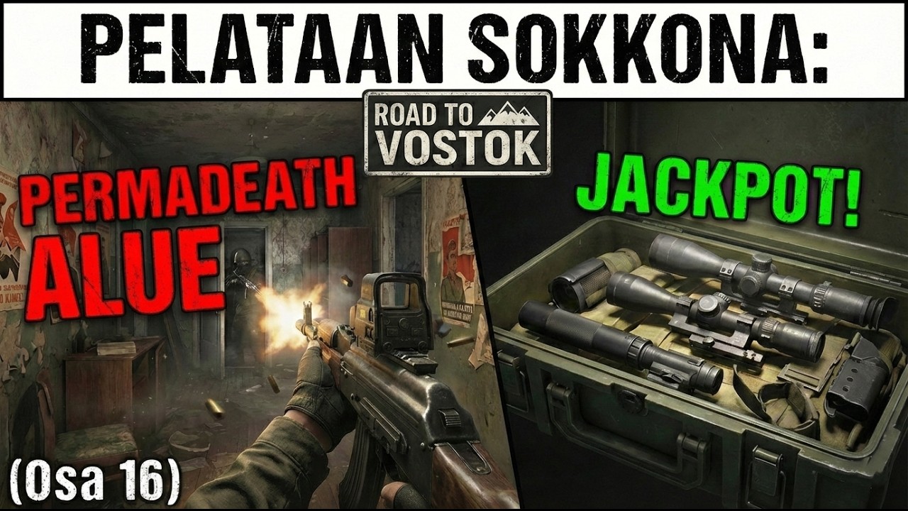 LÖYTYI!! Pelin paras tähtäin? 🔭 + Special Crate Jackpots (Osa 16) | Road to Vostok