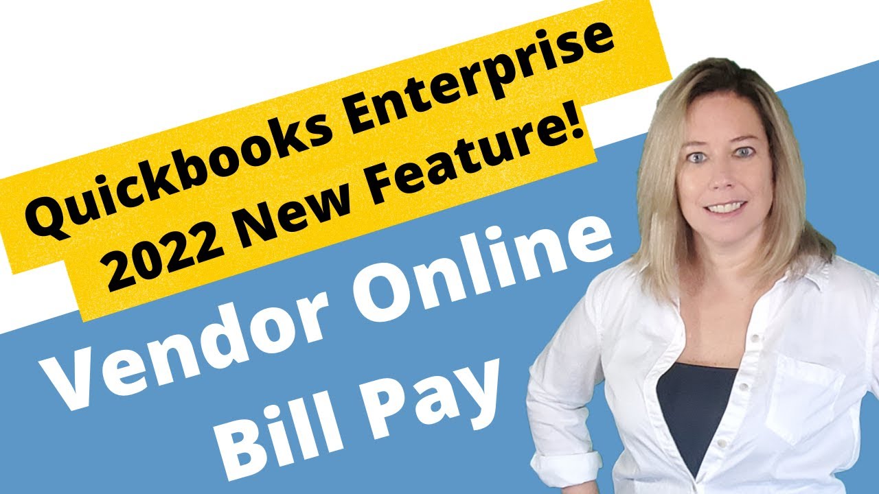 QuickBooks Enterprise 2022 Bill Pay Demo | How to Use Vendor Bill Pay of QuickBooks Enterprise