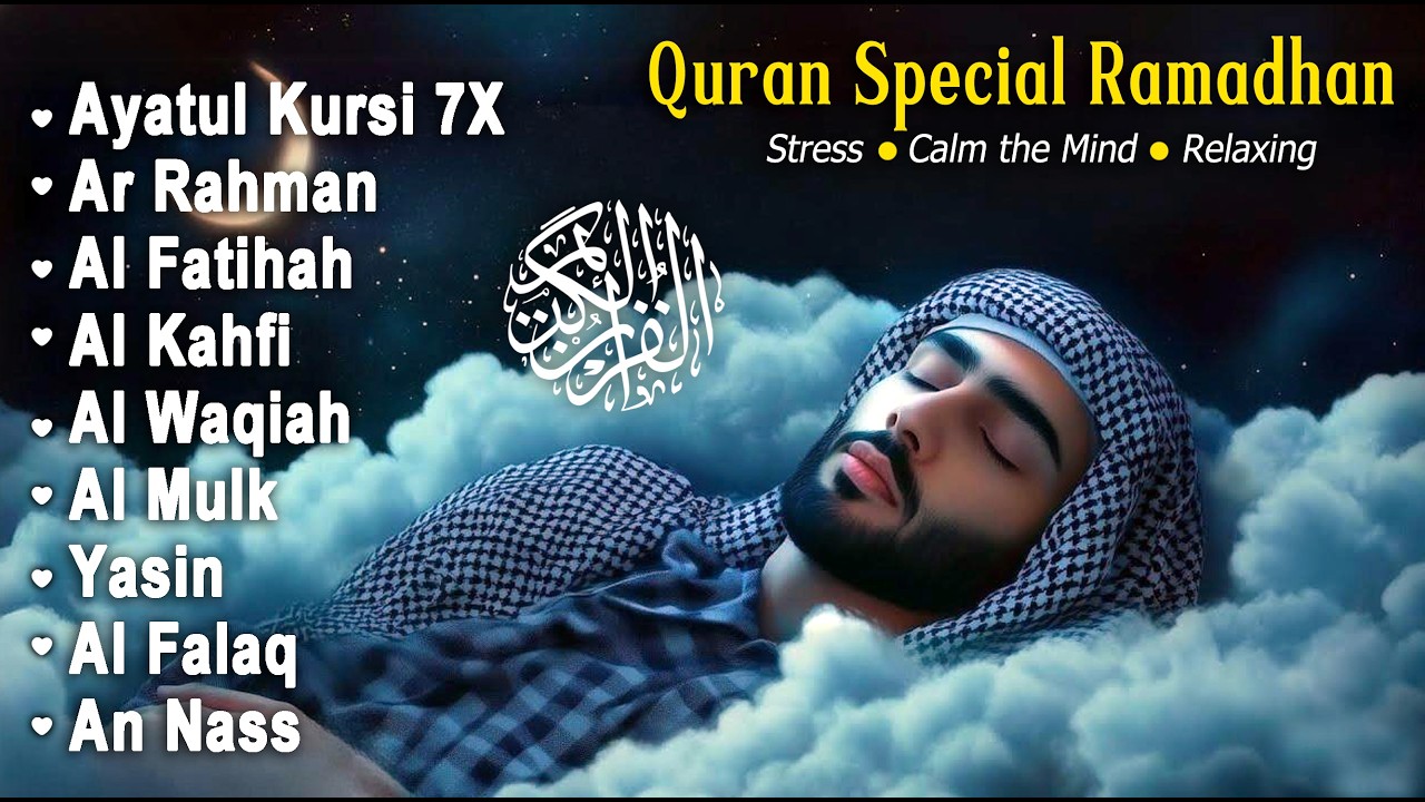 Ramadan Ultimate Lofi Quran Recitation |Alfatiha, ayat alkursi, yasin, alwaqiah, arrahman, Alaa aqel