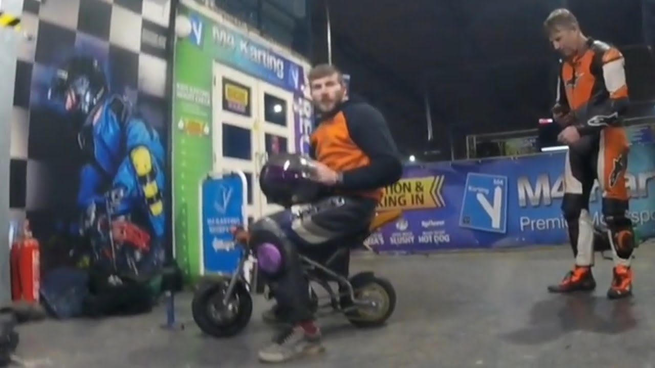 M4 minimoto 14-03-26 Part two/ Take a ride with Callum 