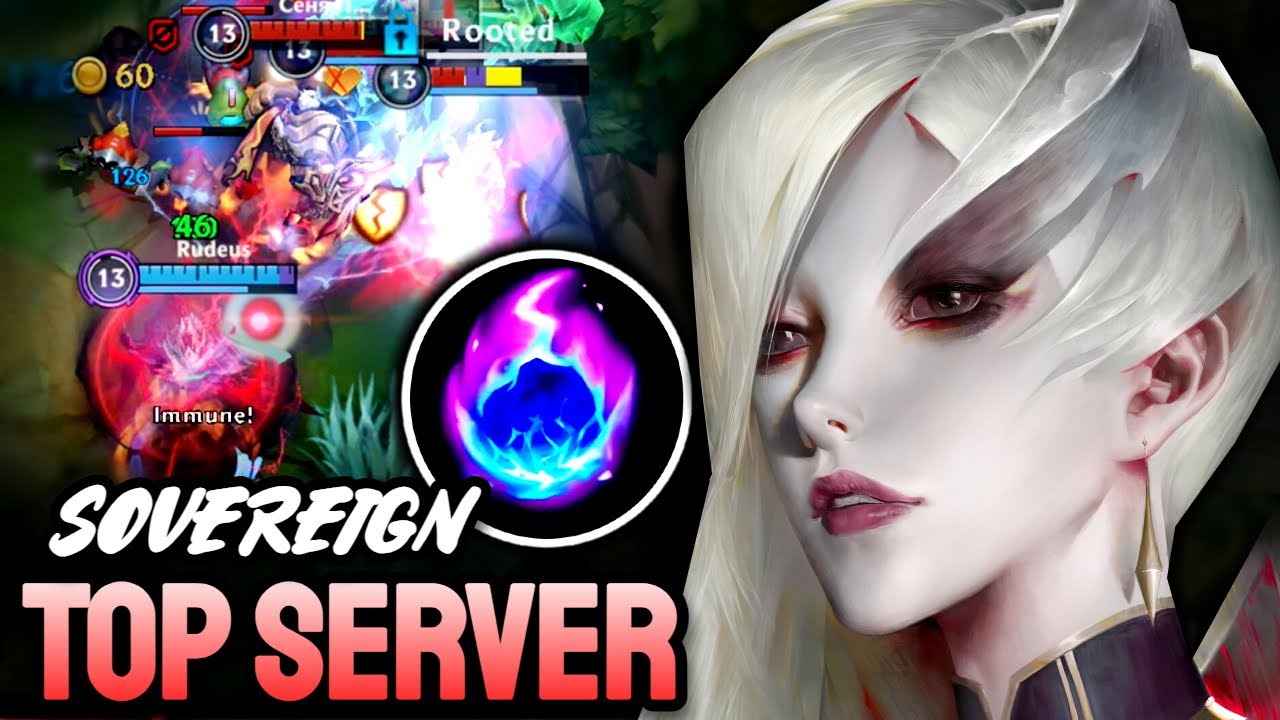 WILD RIFT MORGANA - TOP SERVER GAMEPLAY -  SOVEREIGN RANKED