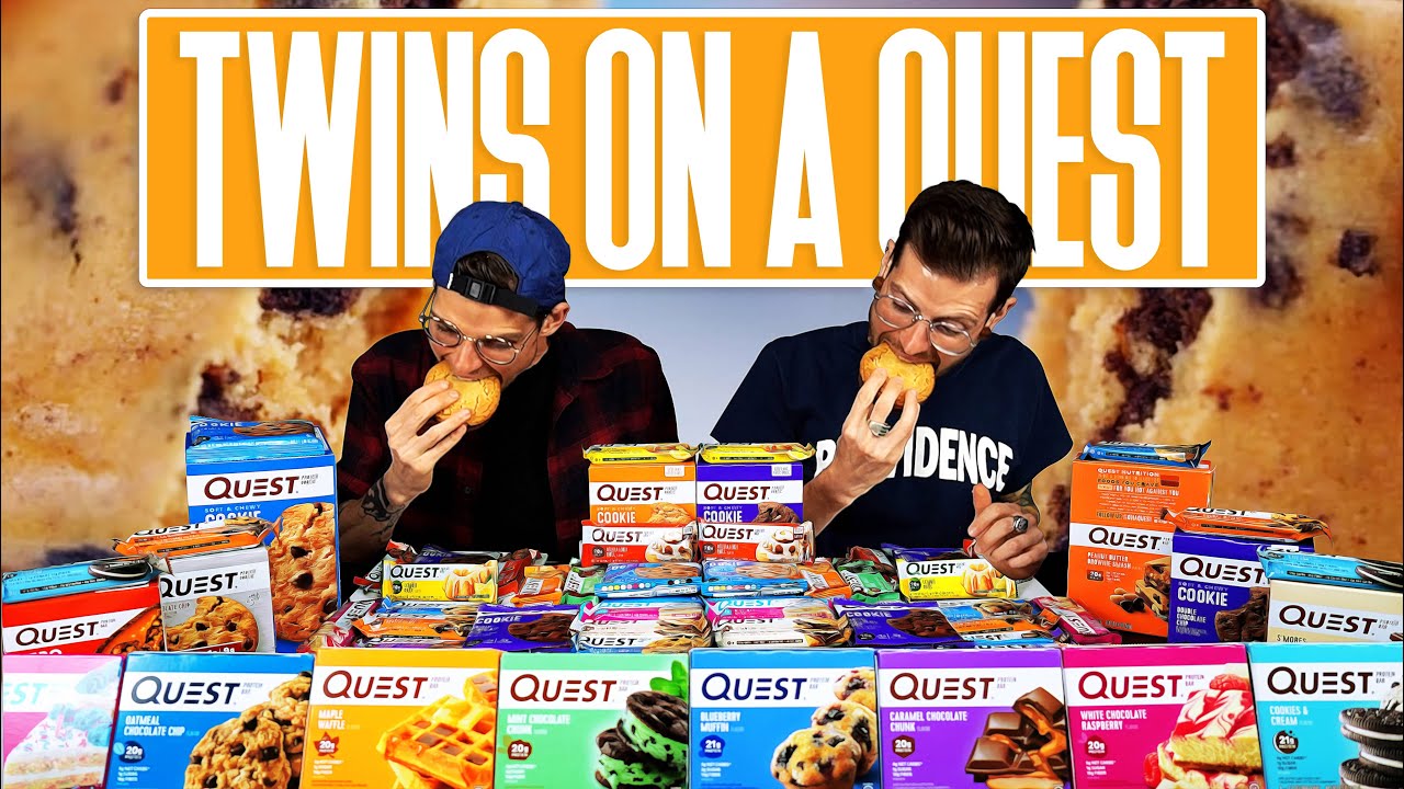 The Most QUEST BARS Ever Eaten In A Single Sitting?! | Twins On A Quest