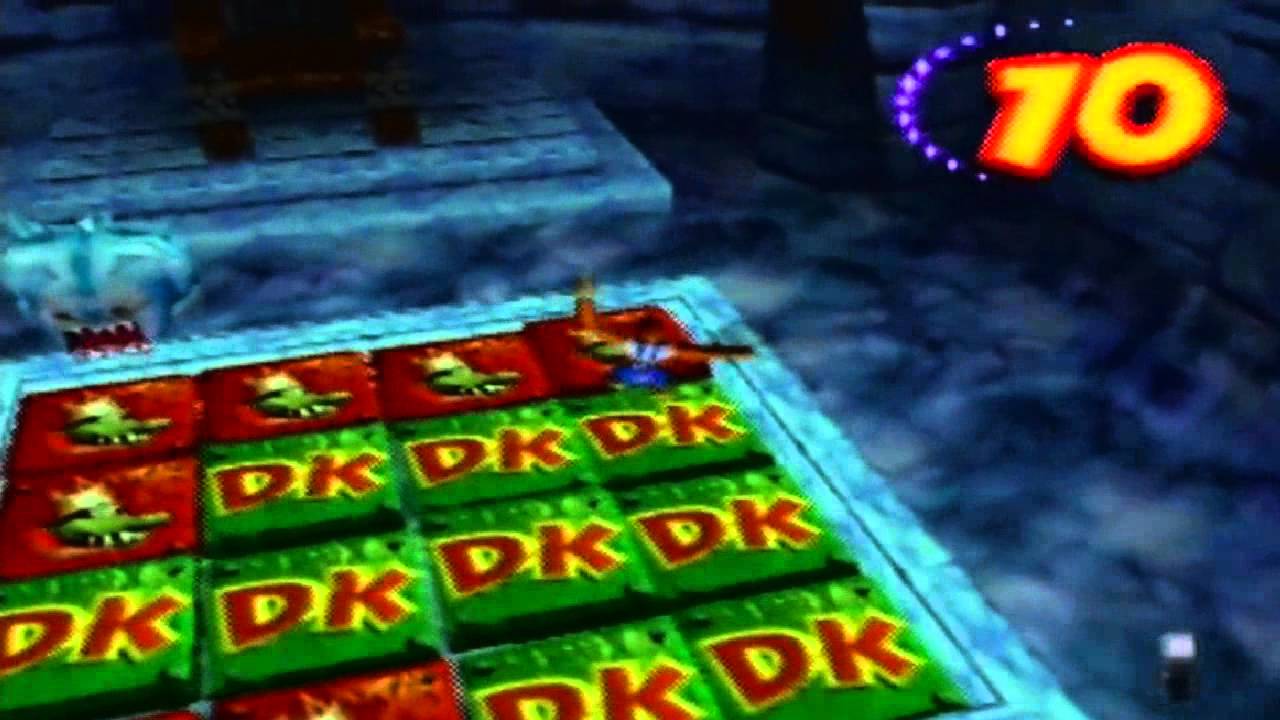 Donkey Kong 64 Playthrough Part 33 - Crystal Caves - Lanky Kong