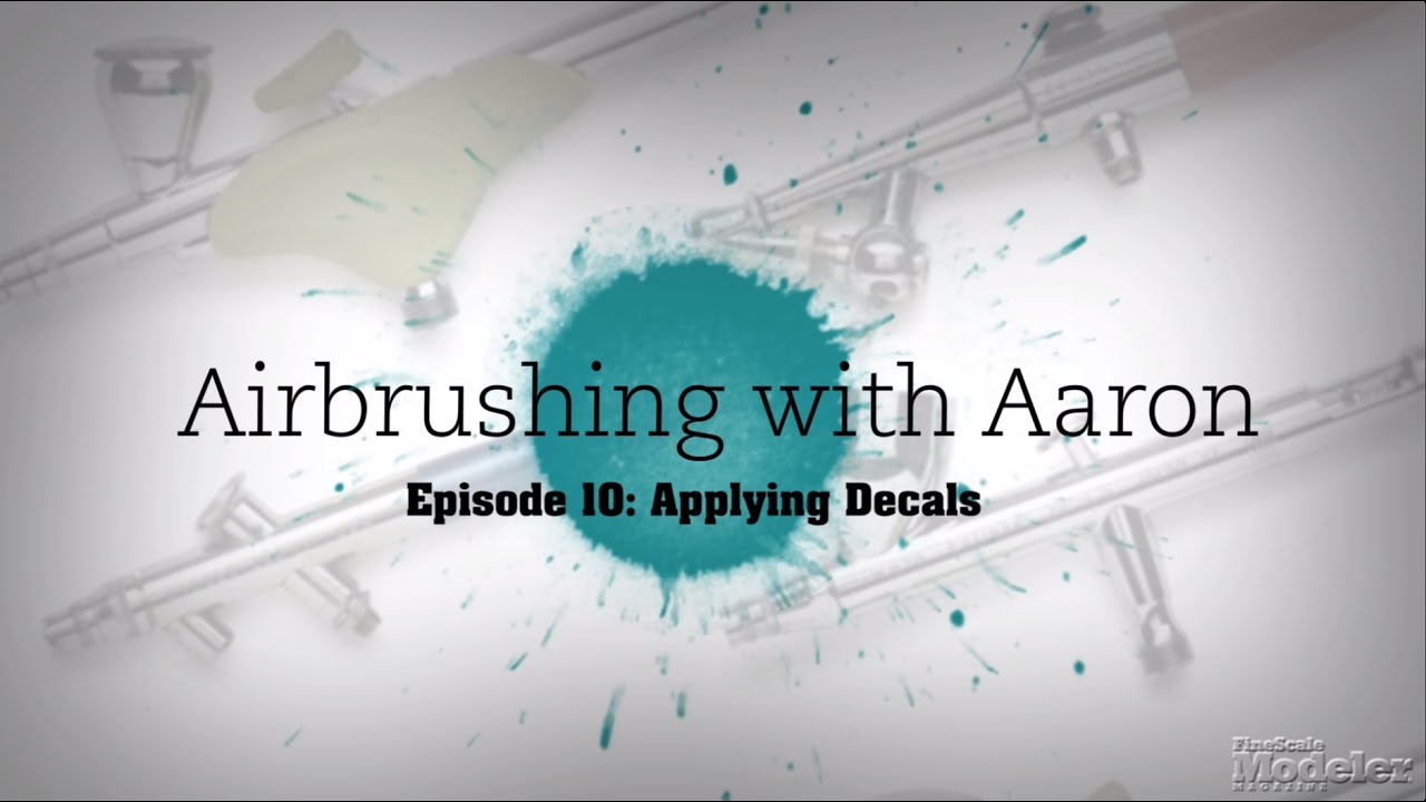 How to Apply Decals and Markings to Scale Models — 