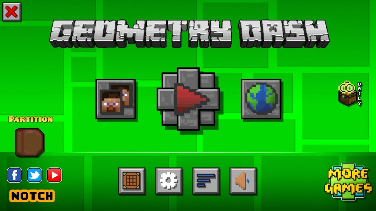 All Minecraft Level | Geometry Dash