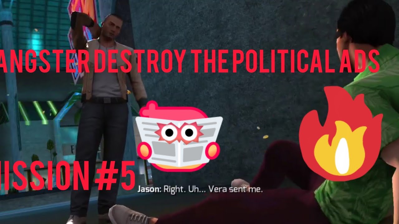 Political Ads destroy # New mission gangster game 