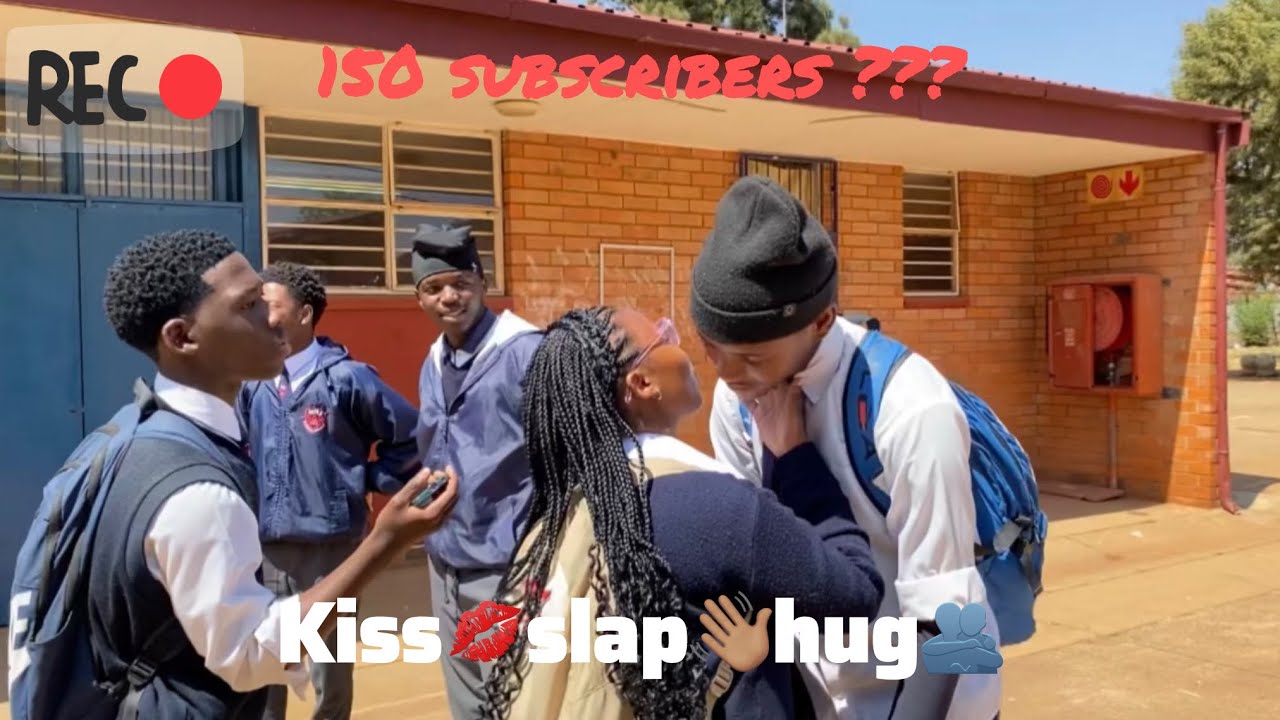 KISS 💋 SLAP 👋🏽 HUG 🫂 CHALLENGE [EP.1] HOSTED BY STOUTMAN X NTSAKO