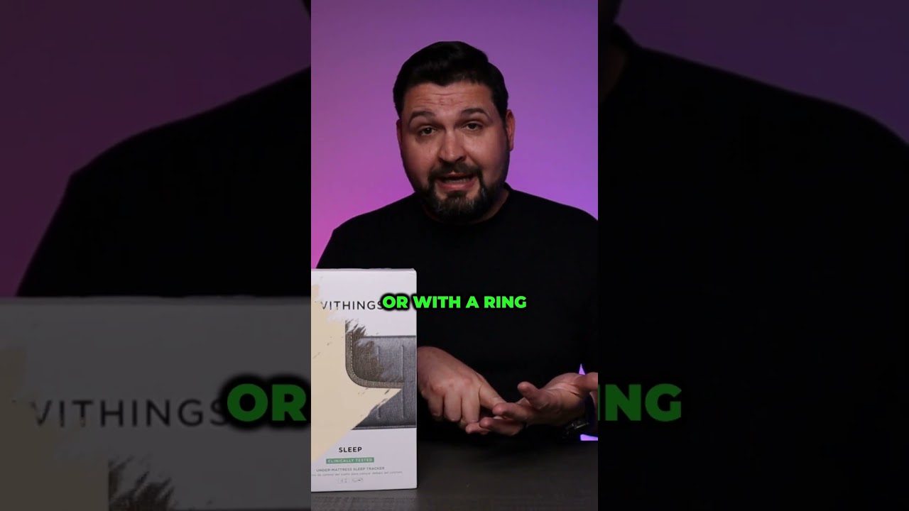 Withings Sleep Pad - Full Sleep Tracking with Zero Wearables