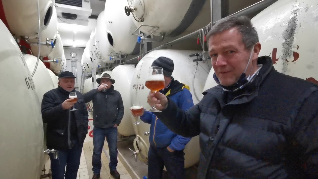 St. Veiter Bier Zwickeln beim Müllerbräu in Neuötting