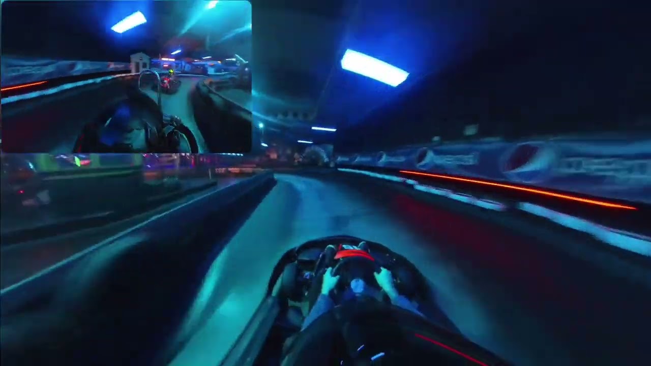 CRAZY INDOOR KART RACE POV