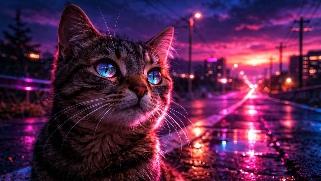 🔴 Live Radio | Retrowavecat 🐱Synth · Disco · Chill