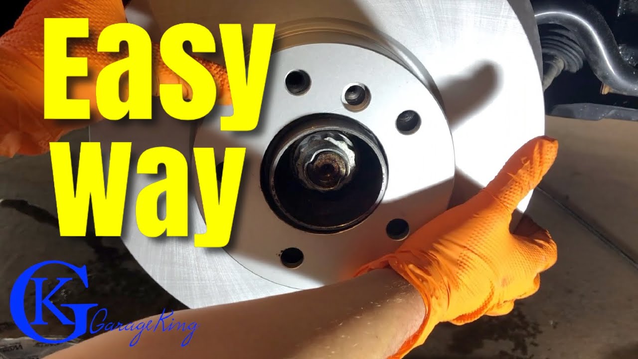 BMW 3 series xDrive Front Brake Rotor replacement (F30)