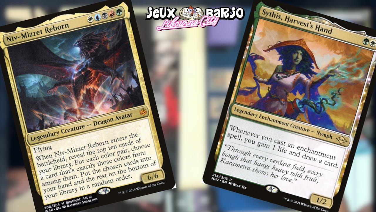 Sythis vs Niv-Mizzet- Open qualifier Duel Commander - ronde 6 - JBJ Libourne 11/06/23
