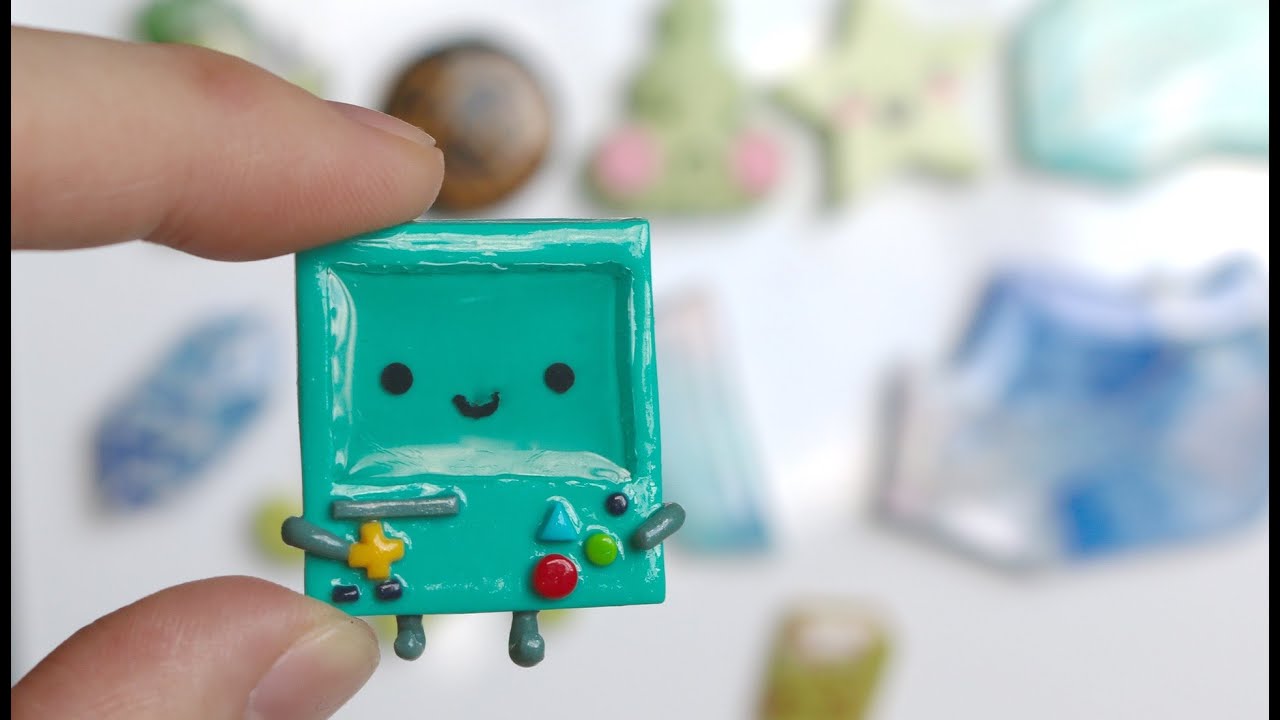 BMO Resin/Clay Magnet Tutorial